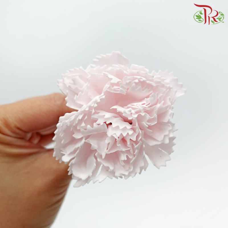 15 Bloom Carnations Soap Flower - Light Pink-Light Pink-Pudu Ria Florist-prflorist.com.my