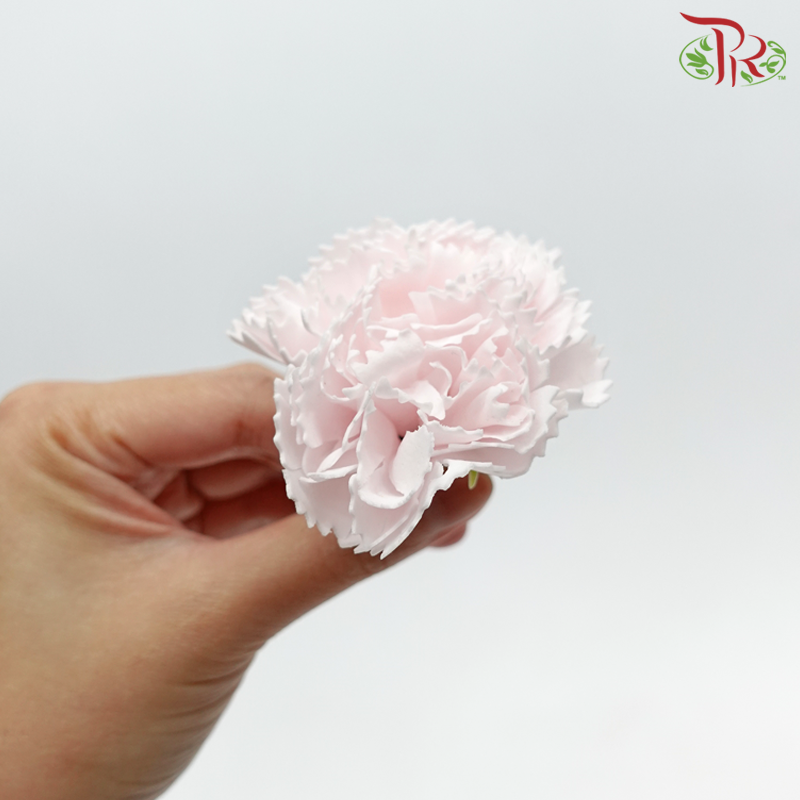 15 Bloom Carnations Soap Flower - Light Pink-Light Pink-Pudu Ria Florist-prflorist.com.my
