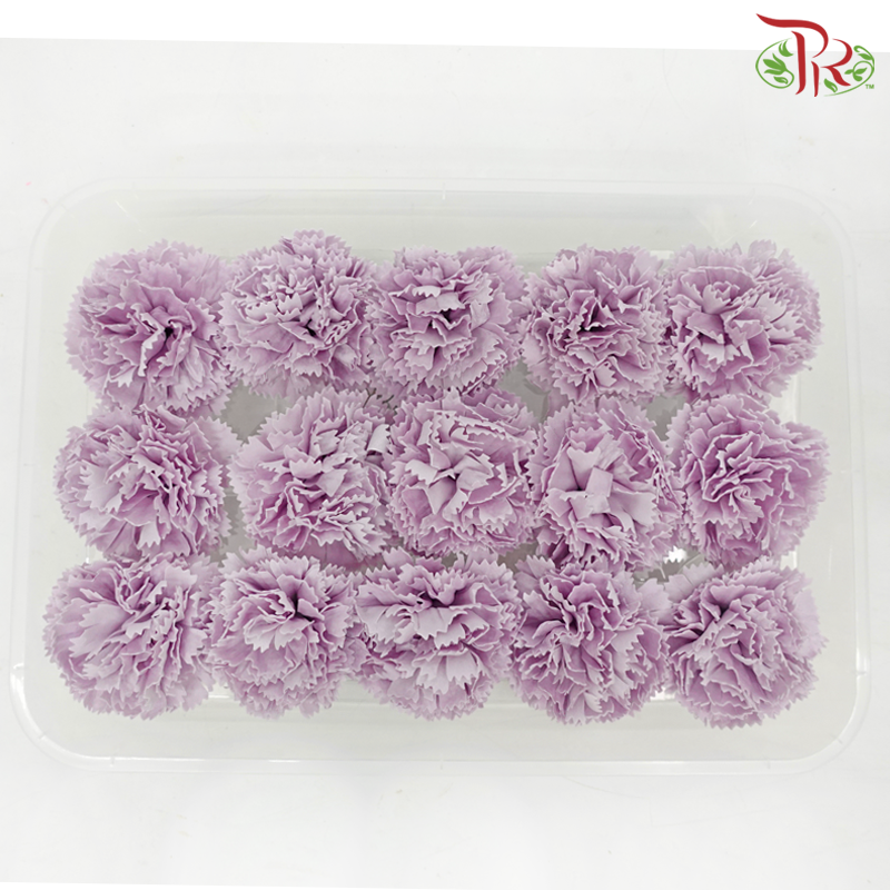 15 Bloom Carnations Soap Flower - Light Purple-Light Purple-Pudu Ria Florist-prflorist.com.my