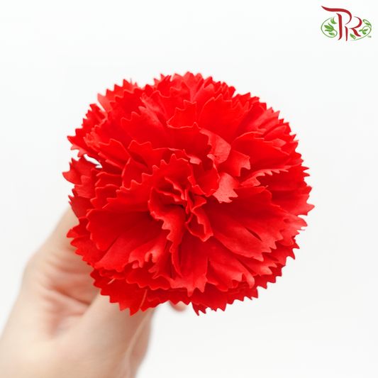 15 Bloom Carnations Soap Flower - Red-Red-Pudu Ria Florist-prflorist.com.my