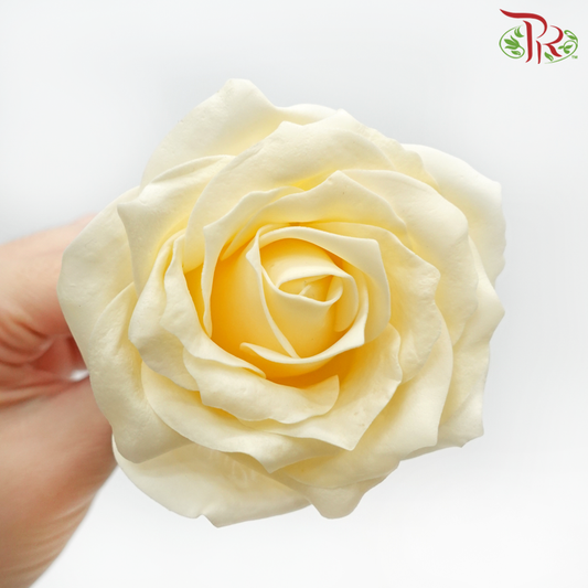 15 Bloom Roses Soap Flower - Cream-Cream-Pudu Ria Florist-prflorist.com.my