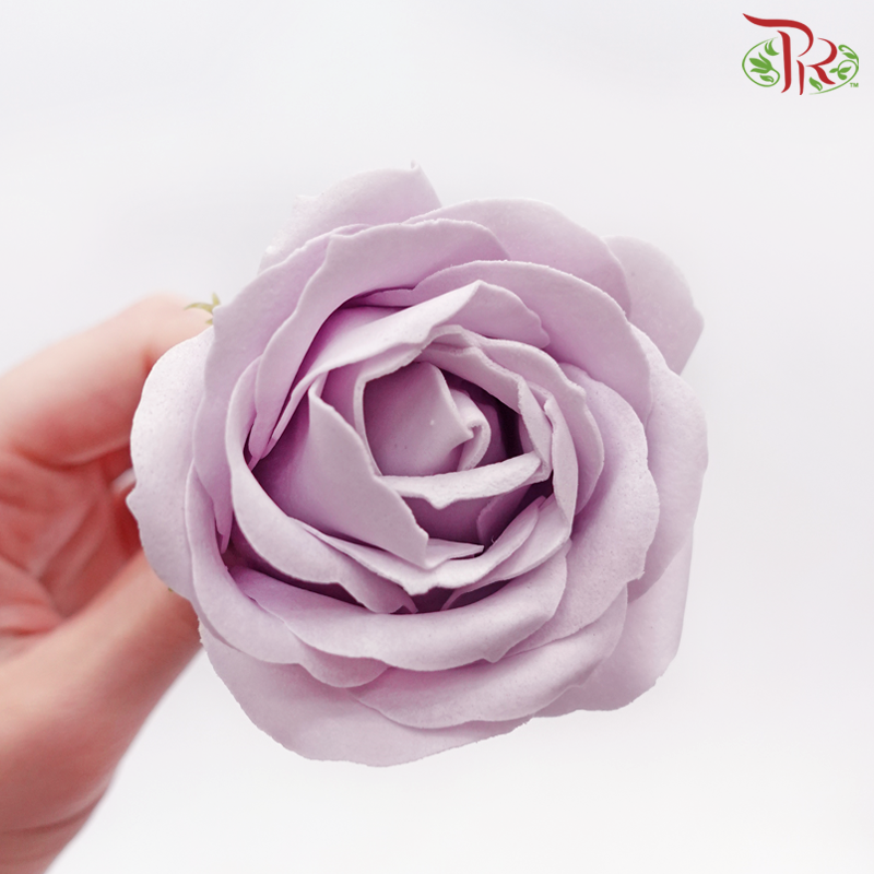 15 Bloom Roses Soap Flower - Light Purple-Light Purple-Pudu Ria Florist-prflorist.com.my