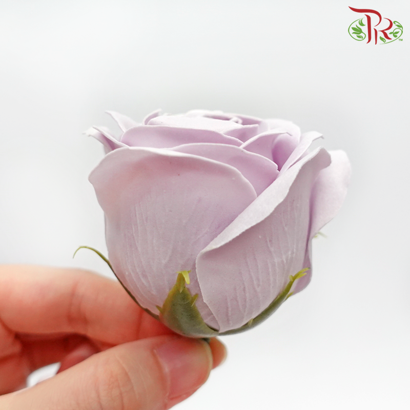 15 Bloom Roses Soap Flower - Light Purple-Light Purple-Pudu Ria Florist-prflorist.com.my