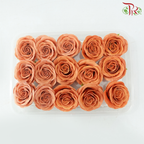 15 Blooms 5 Layers Soap Flower - Marmalade Orange-Orange-Pudu Ria Florist-prflorist.com.my