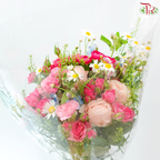 Signature Weekly Flower Bunch - Sugar Pink Romance (Medium Bunch)