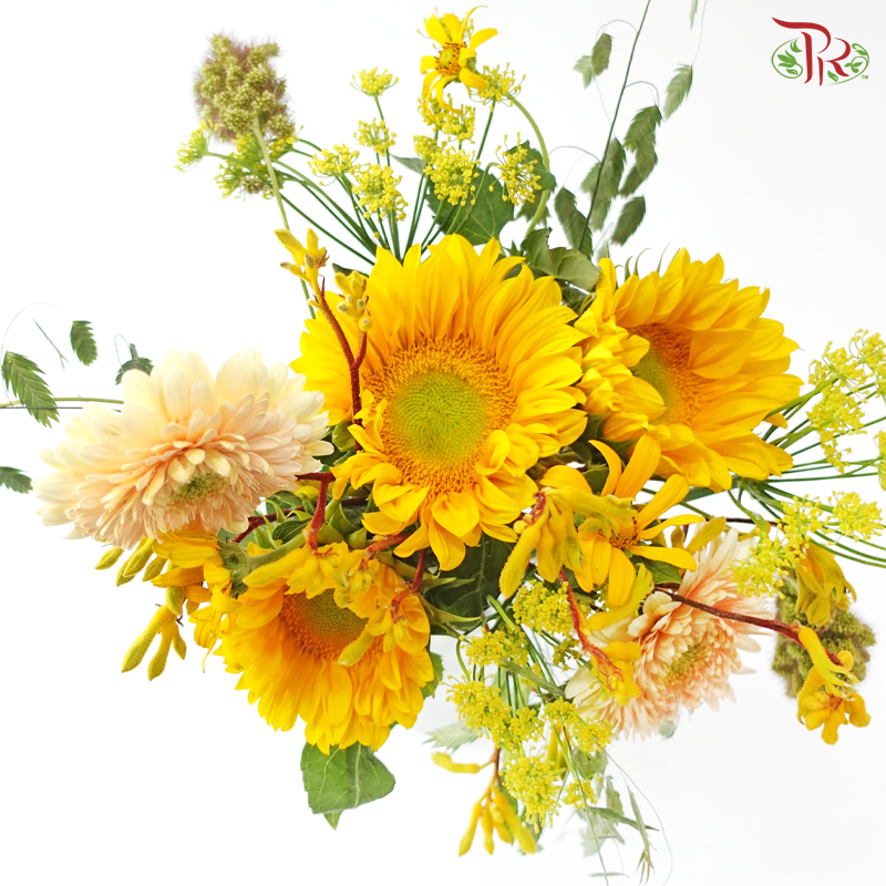 Signature Weekly Flower Bunch - Sunny Bright Day (Medium Bunch)