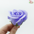 Soap Rose Flower - Dark Periwinkle Purple ( 15 Blooms )