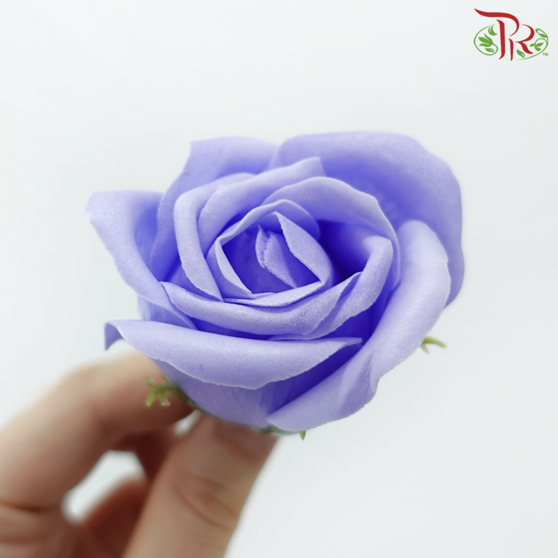 Soap Rose Flower - Dark Periwinkle Purple ( 15 Blooms )