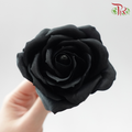 Soap Rose Flower - Black ( 15 Blooms )