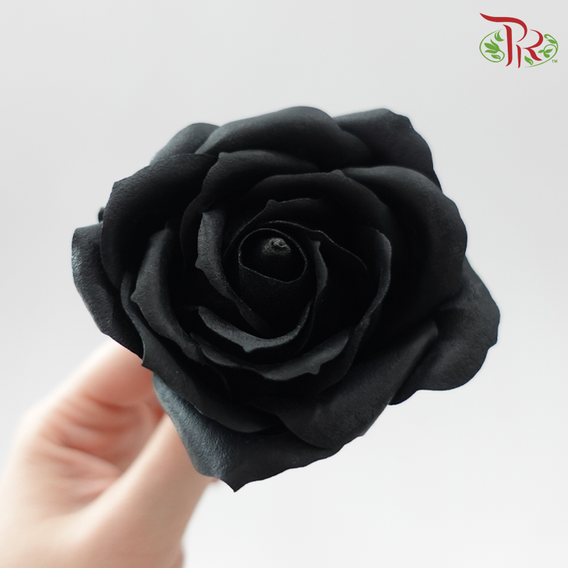 Soap Rose Flower - Black ( 15 Blooms )