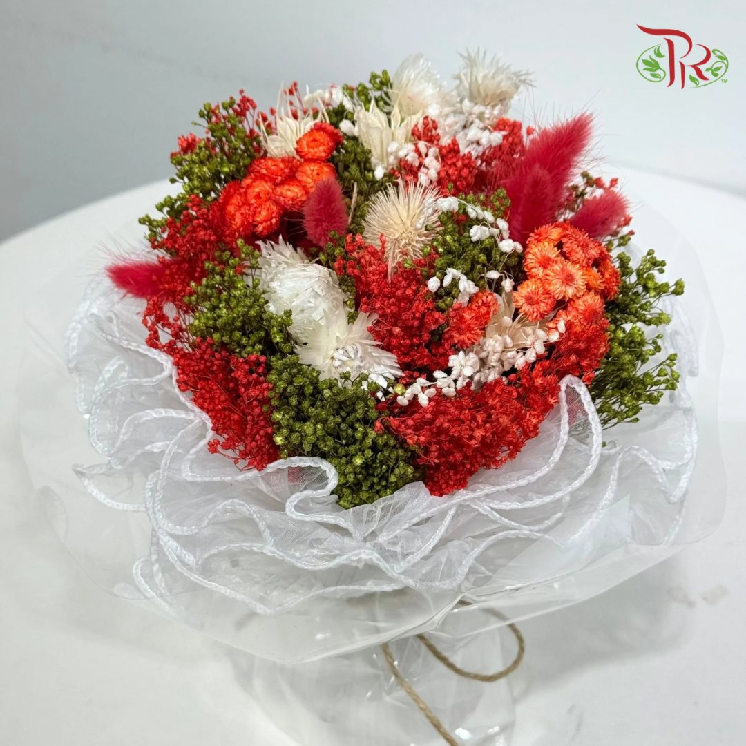 Mini Everlasting Hand Bouquet (Dried Flower)