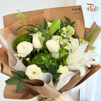 Signature Weekly Flower Bunch - Whispering Green Serenity (Big Bunch)