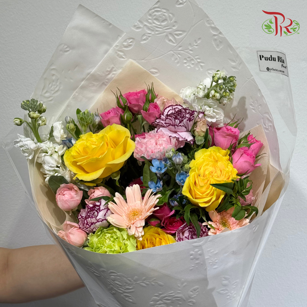 Signature Weekly Flower Bunch - Fluffy Sweet Moment (Big Bunch)