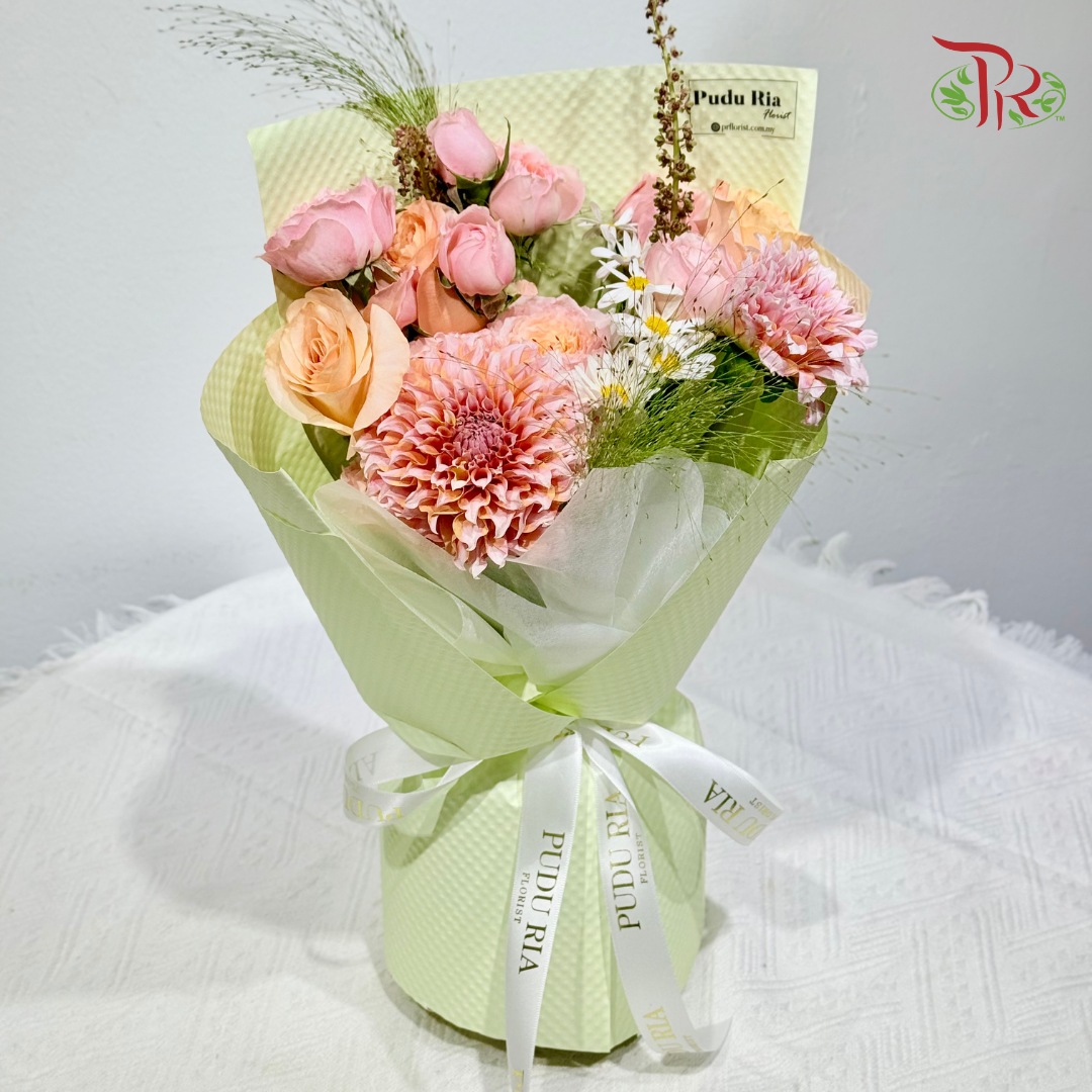 Signature Weekly Flower Bunch - Sweet Dahlia Aura (Big Bunch)