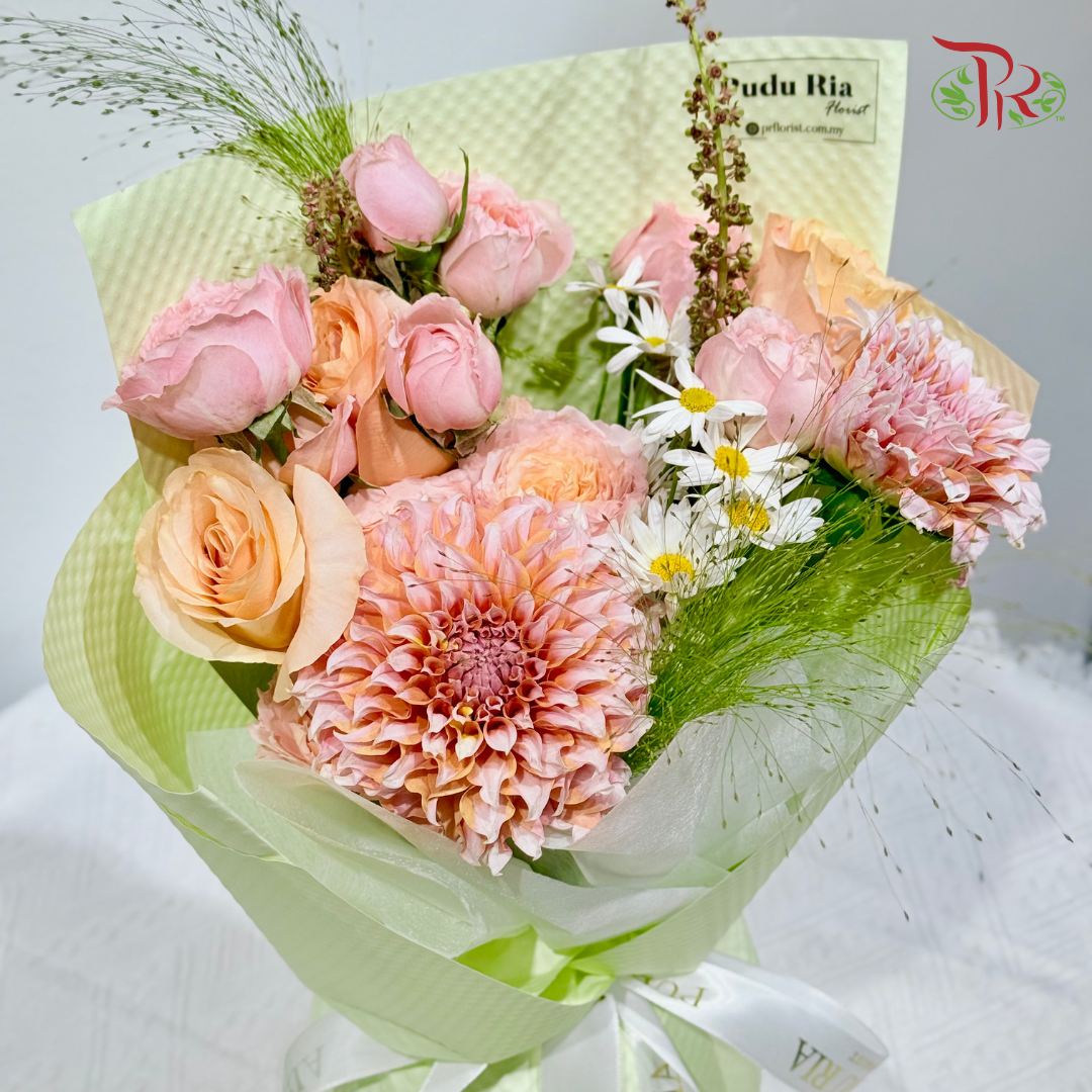 Signature Weekly Flower Bunch - Sweet Dahlia Aura (Big Bunch)