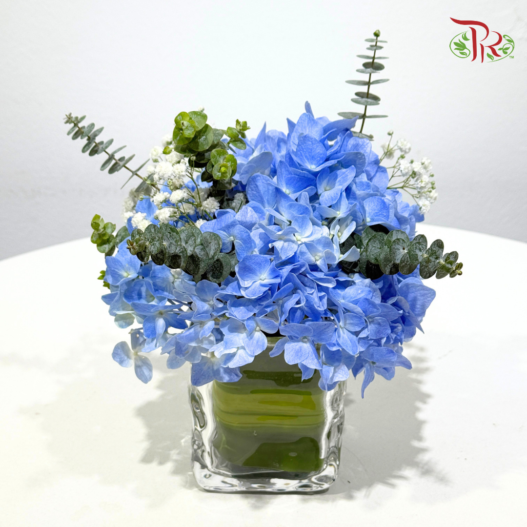 Hydrangea Vase Arrangement