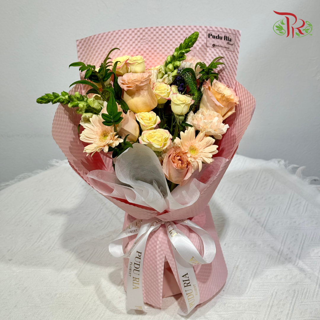 Signature Weekly Flower Bunch - Honey Bunny Garden (Medium Bunch)