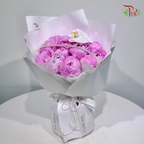 【520 Valentine】Blush Pearl Peony Hand Bouquet