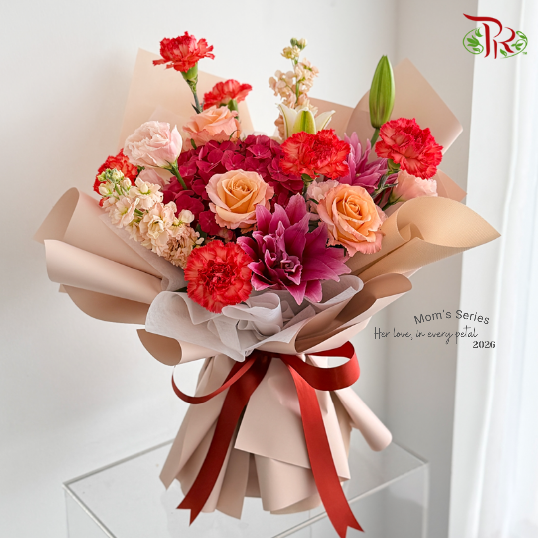 【Mum's Series】Glow of Her Love by bouquet scaffold