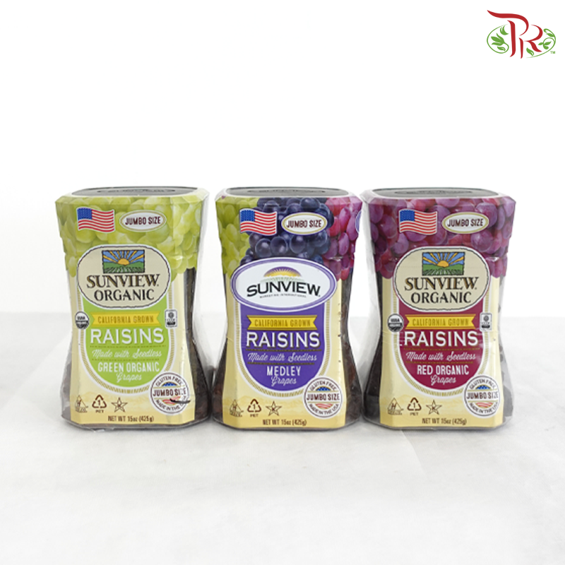 Sunview Organic Raisins (With Options)