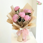 【6.6】Pink Peony Treat Hand Bouquet