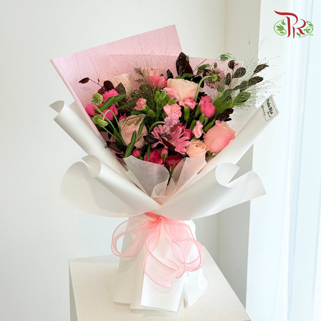 Signature Weekly Flower Bunch - Sweet Pink Mirage (Big Bunch)