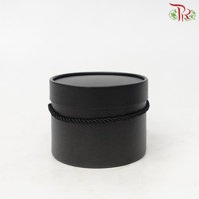 1'SET / Round Box Set - Black (FBB036#1)-Black-Pudu Ria Florist-prflorist.com.my