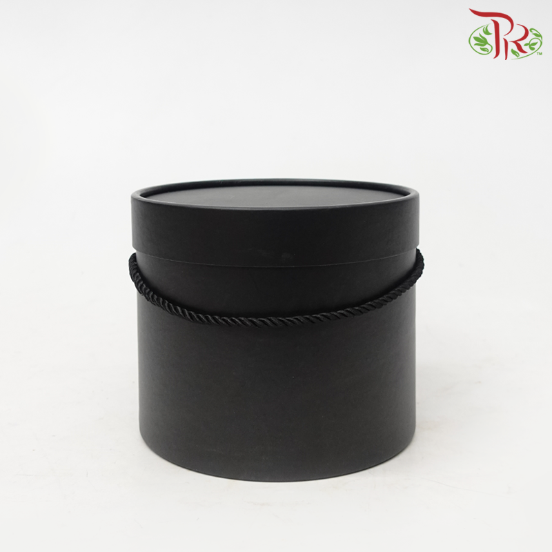 1'SET / Round Box Set - Black (FBB036#1)-Black-Pudu Ria Florist-prflorist.com.my
