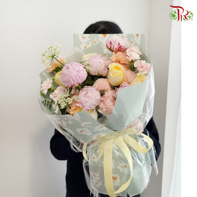 【Mum's Series】Mum’s Peony Fairy Garden Bouquet