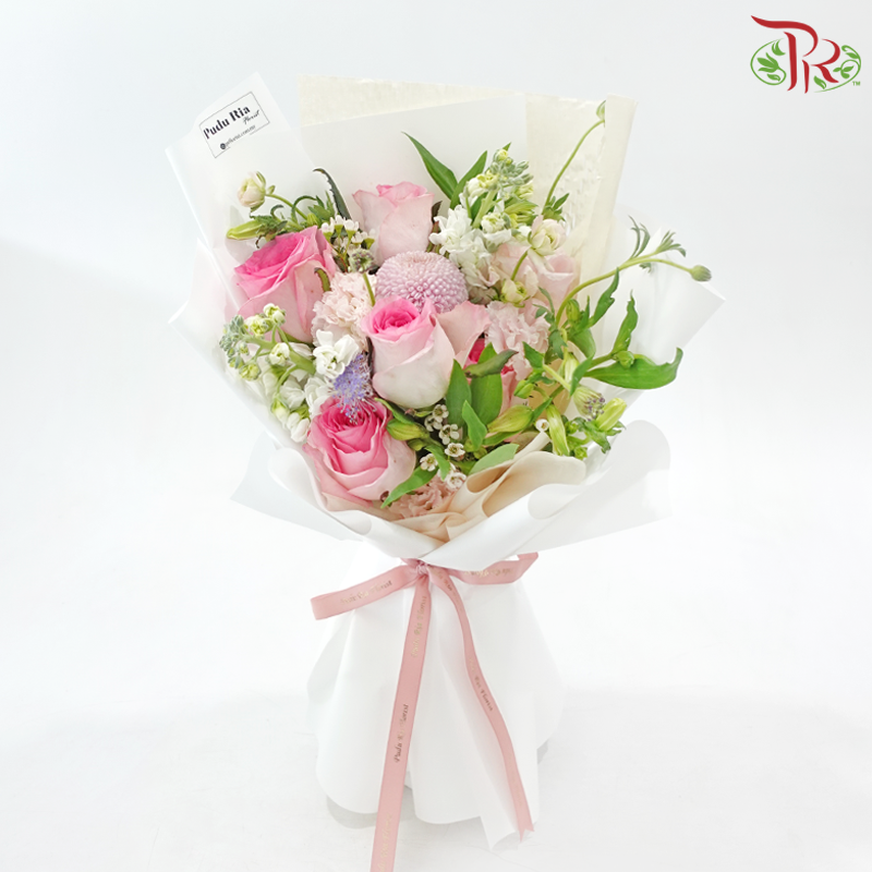 Signature Weekly Flower Bunch - Whimsical Pastel Wonders (Big Bunch)