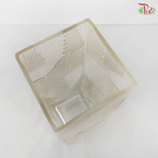 FH1025/24 - Square Cylinder Electroplating Vase (With Color Option)