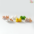 Kissing Animal Ornaments (6 Pairs)