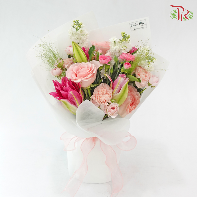 Signature Weekly Flower Bunch - Celestial Scented Pink (Big Bunch)