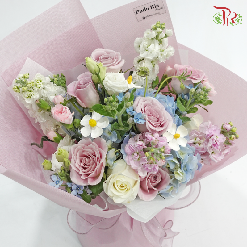 Signature Weekly Flower Bunch - Lavender Blue Serenity (Big Bunch)