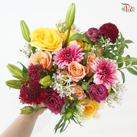 Signature Weekly Flower Bunch - Sunset Kiss (Big Bunch)