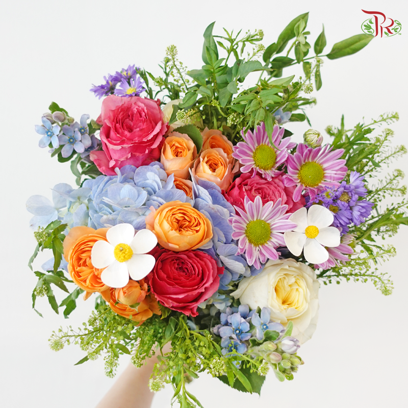 Signature Weekly Flower Bunch - Blooms Beneath the Rainbow Sky (Big Bunch)