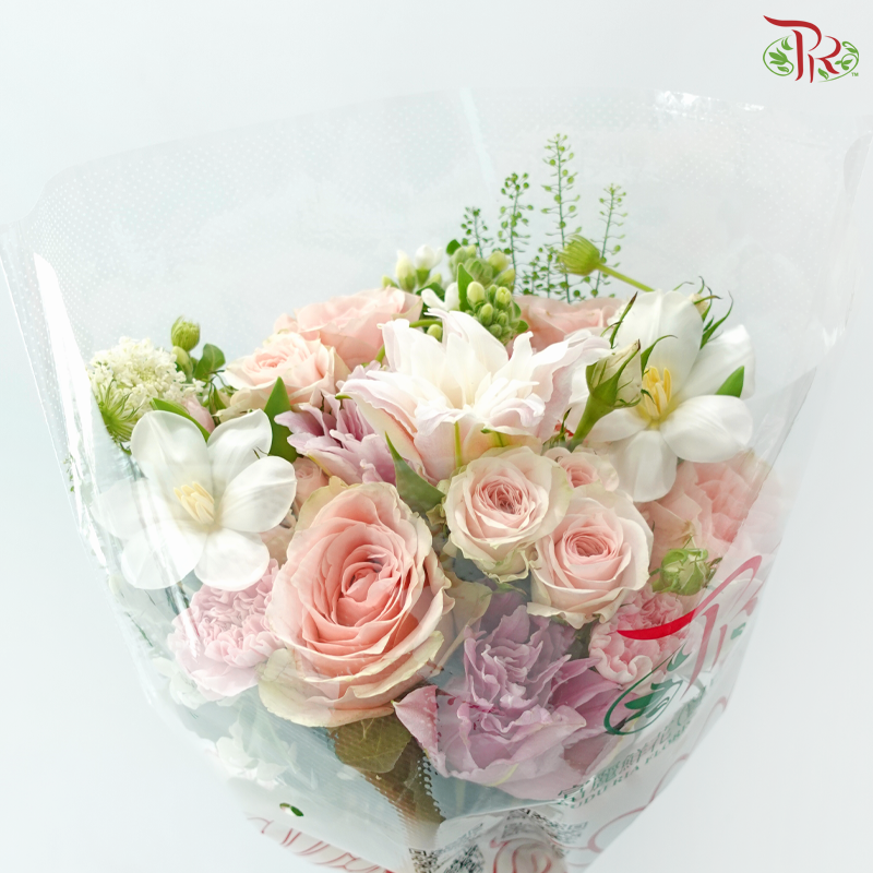Signature Weekly Flower Bunch - Fairy Pink Garden (Big Bunch)