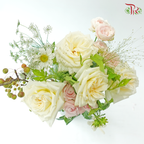 Signature Weekly Flower Bunch - Timeless White Beauty (Medium Bunch)