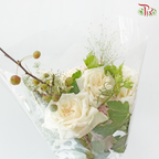 Signature Weekly Flower Bunch - Timeless White Beauty (Medium Bunch)