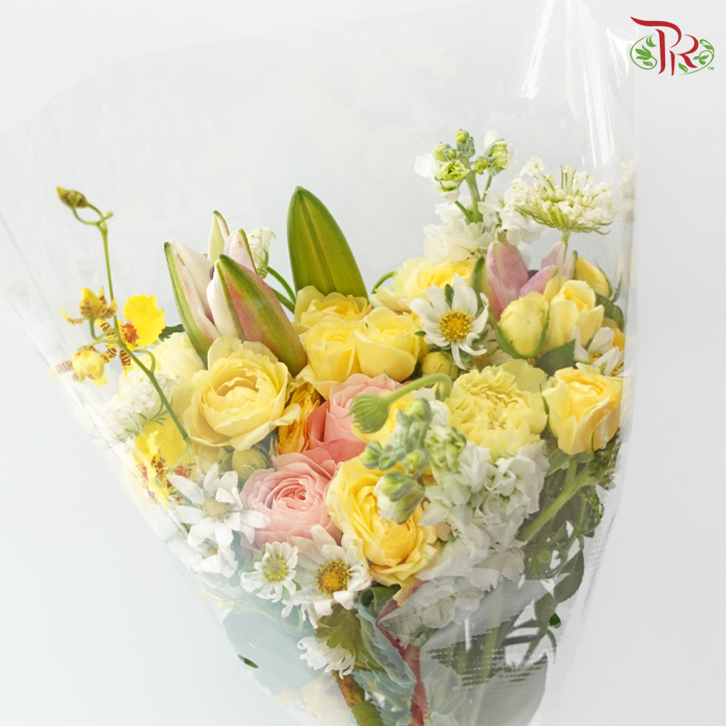 Signature Weekly Flower Bunch - Blush Sunshine Dream (Big Bunch)
