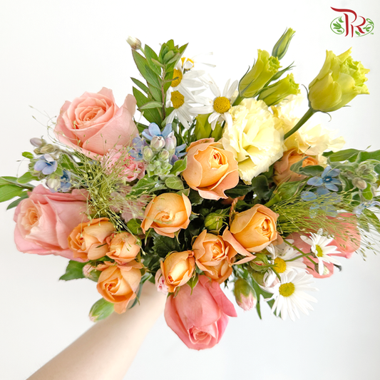 Signature Weekly Flower Bunch - Evening Sunset Glow (Big Bunch)