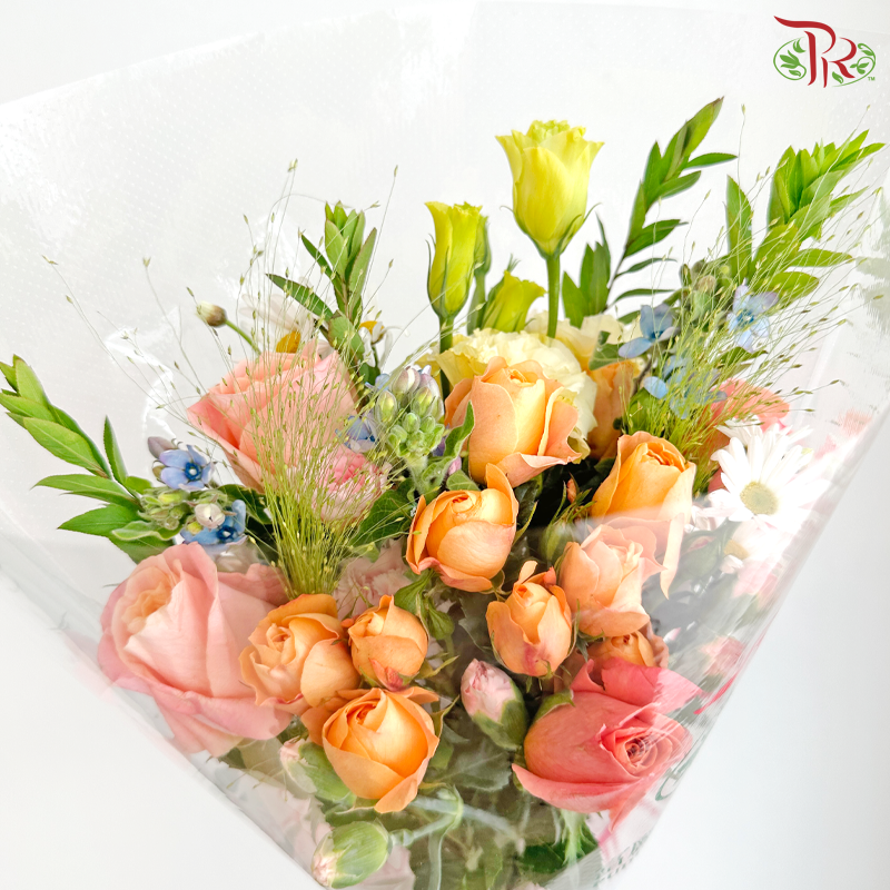 Signature Weekly Flower Bunch - Evening Sunset Glow (Big Bunch)