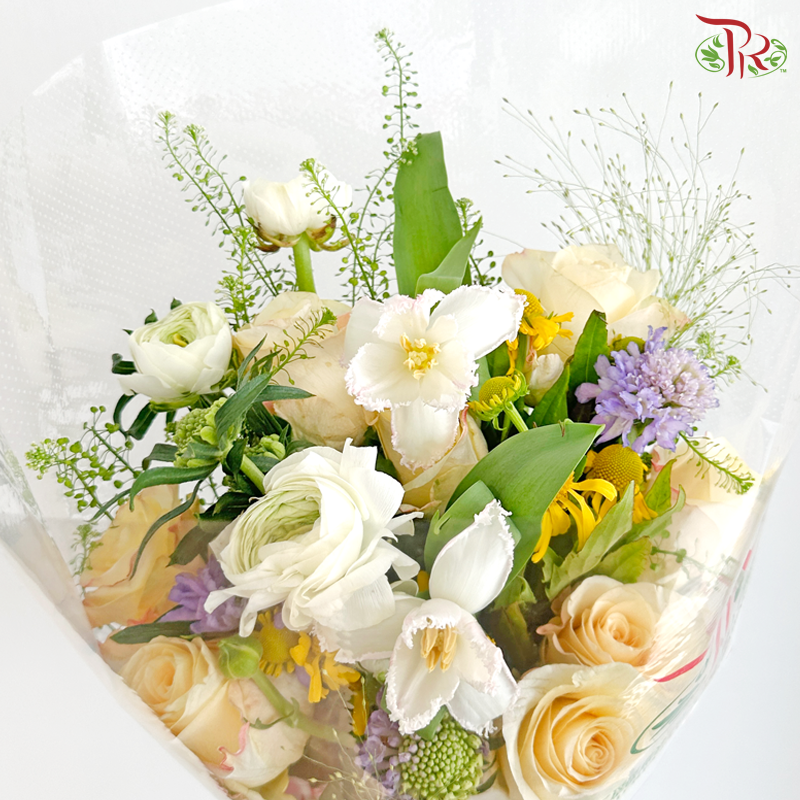 Signature Weekly Flower Bunch - Ivory Pearl Whisper (Big Bunch)