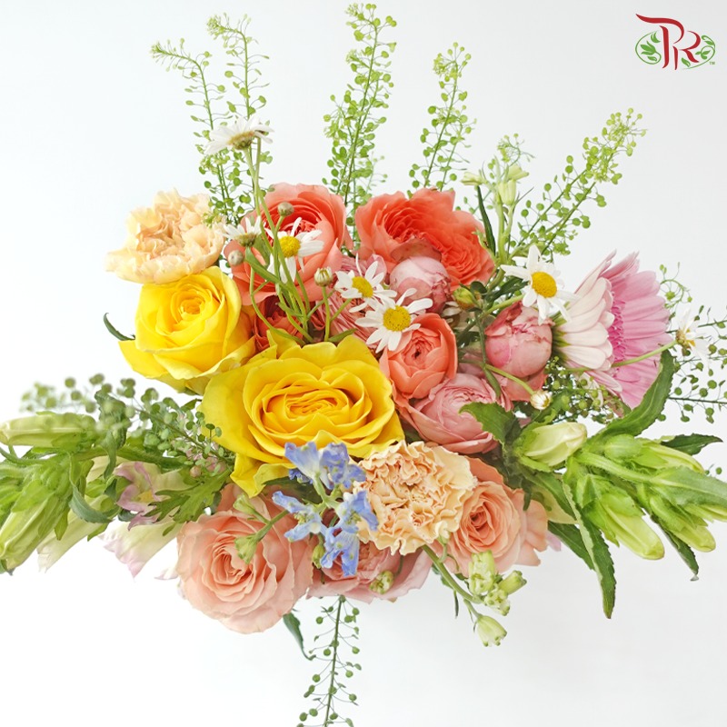 Signature Weekly Flower Bunch - Sunset Sugar Bloom (Medium Bunch)