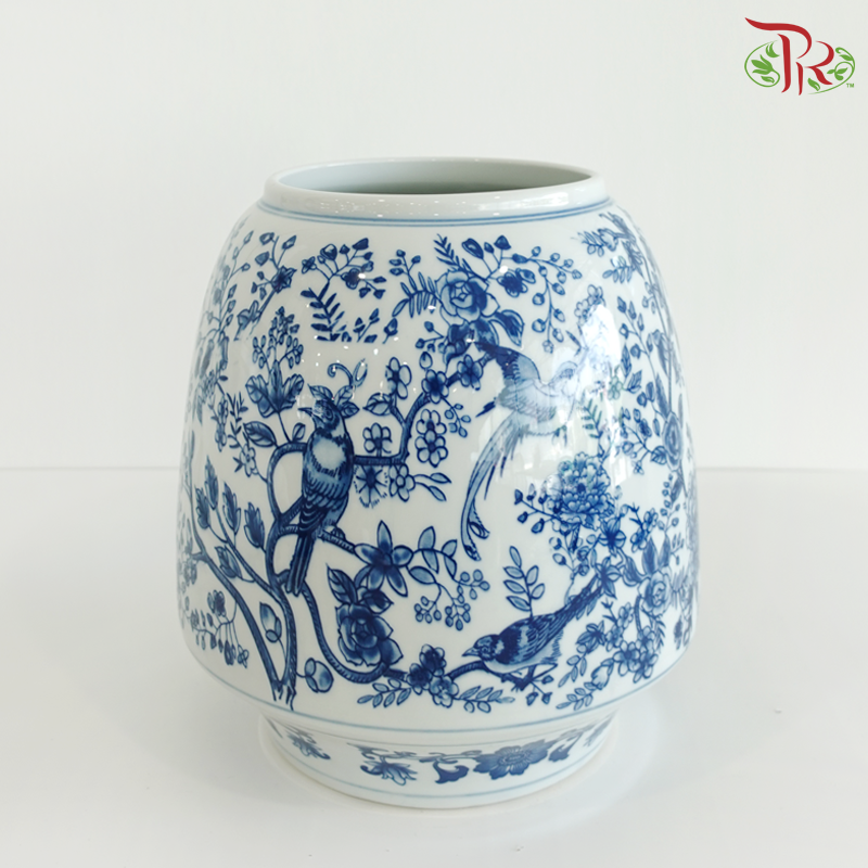ZZY-A018 - Blue White Pot (ZZY-A018)