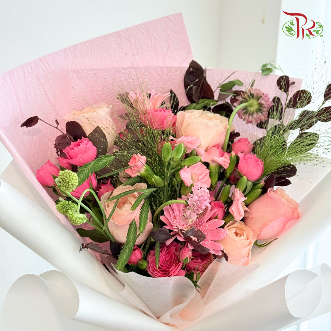 Signature Weekly Flower Bunch - Sweet Pink Mirage (Big Bunch)