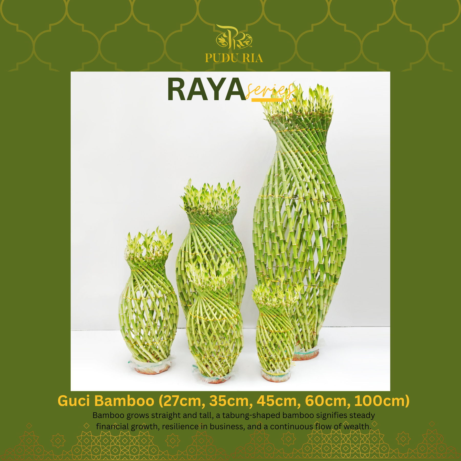 【RAYA 2026】Guci Bamboo- (With Size Option)