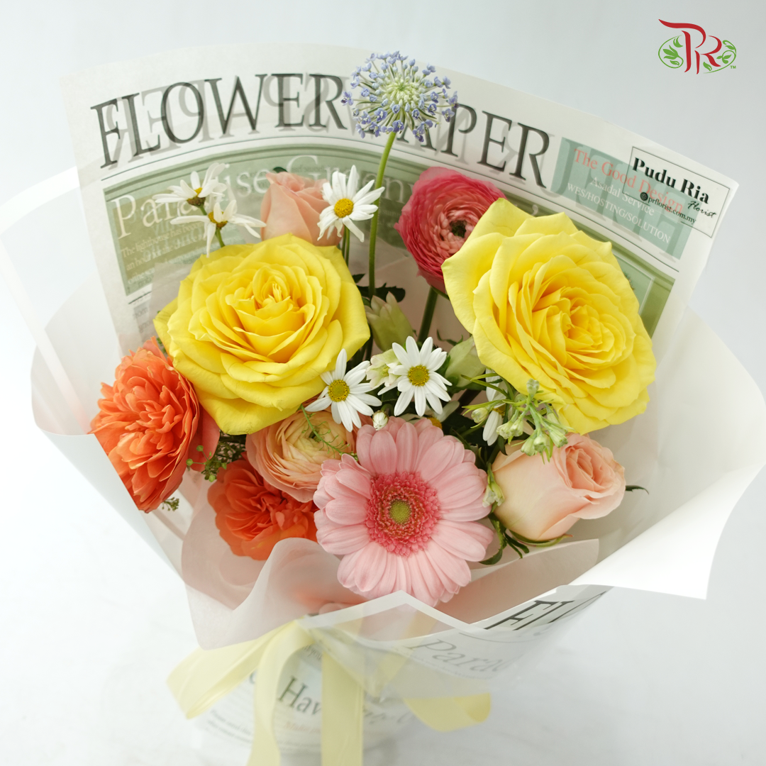 Signature Weekly Flower Bunch - Autumn Love (Medium Bunch)