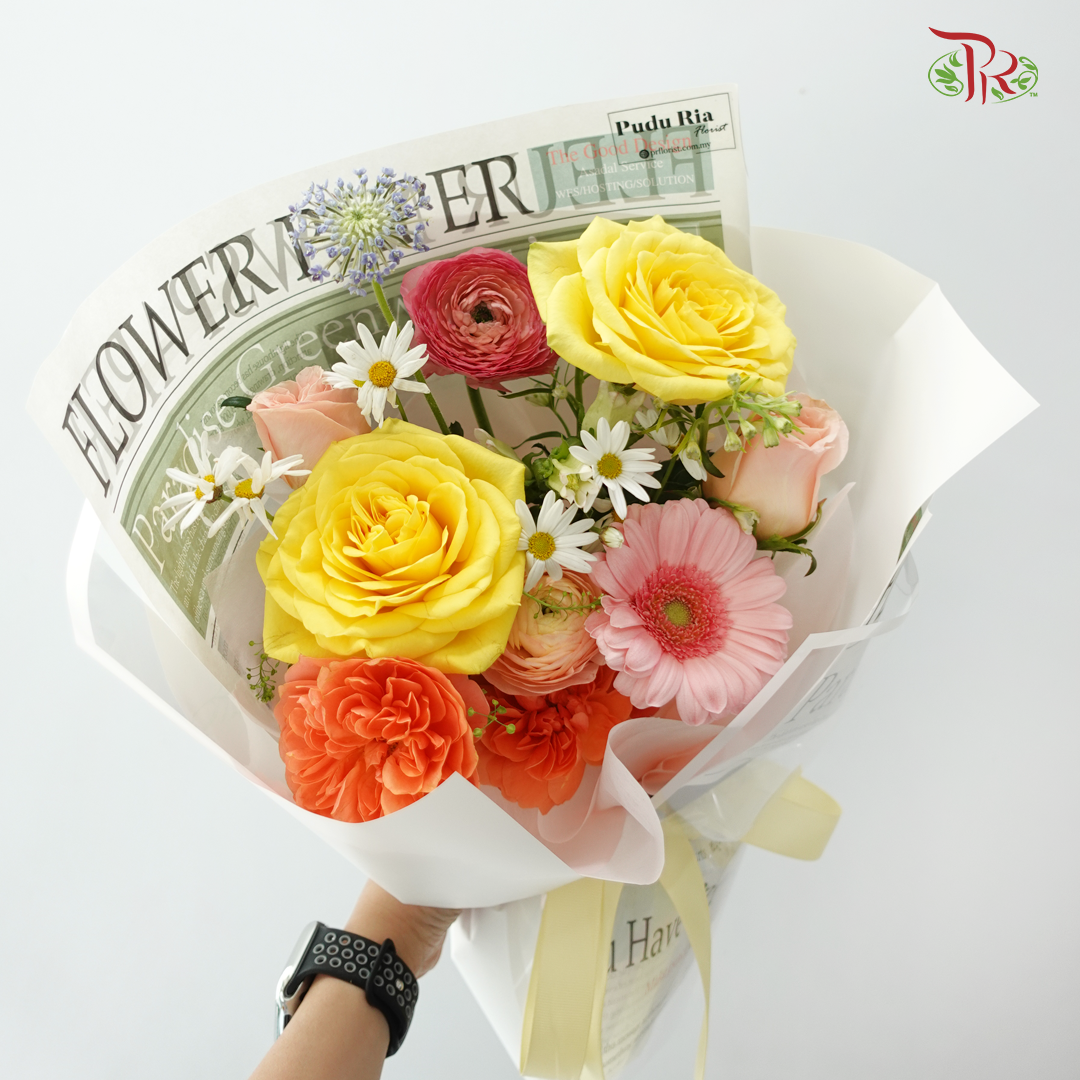 Signature Weekly Flower Bunch - Autumn Love (Medium Bunch)