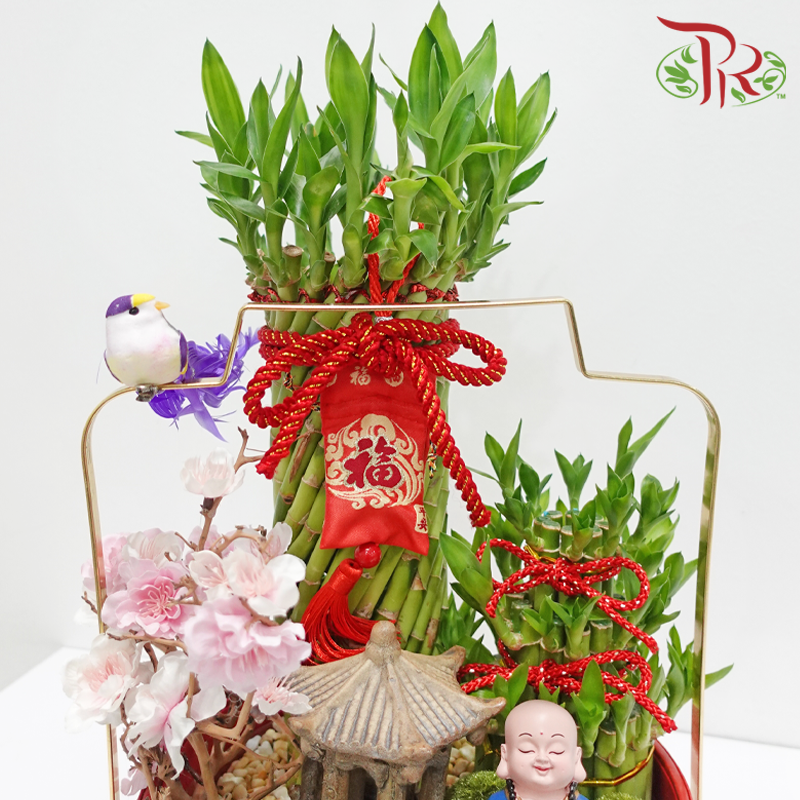 Flowing Luck Bamboo《好运连连》 (Random Choose Design & CNY Ornaments)